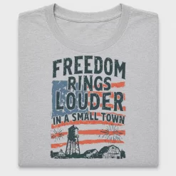 Freedom Rings Louder Small Town DTF Transfer