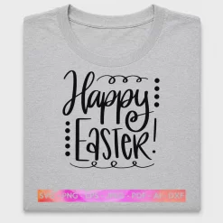 Happy Easter Lettering DTF Transfer