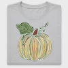 Hand-Painted Pumpkin DTF Transfer