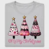 Whimsical Christmas Trees DTF Transfer