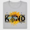 Bee Kind Sunflower DTF Transfer