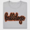 Bulldog Sequin Mascot DTF Transfer