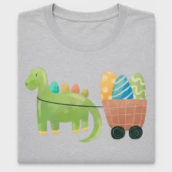 Easter Dinosaur Egg Cart DTF Transfer