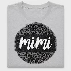 Leopard Mimi Circle DTF Transfer