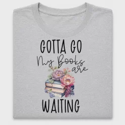 Floral Books DTF Transfer Design