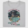 Vintage Skeleton Fishing DTF Transfer
