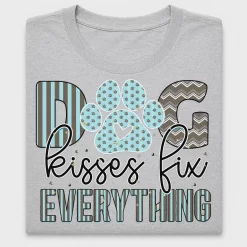 Dog Mom Kisses Fix Everything DTF Transfer