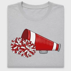 Cheerleader Megaphone DTF Transfer