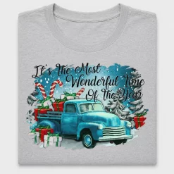 Vintage Christmas Truck DTF Transfer