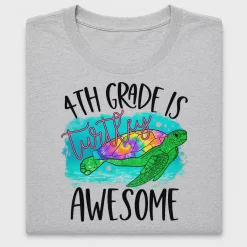 4th Grade Turtle DTF Transfer
