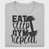 Eat Sleep Gym Repeat DTF Transfer