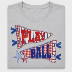 Play Ball Pennant DTF Transfer