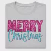 Retro Merry Christmas DTF Transfer