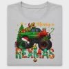 Merry Rexmas Monster Truck DTF Transfer