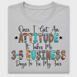 Sarcastic Attitude DTF Transfer