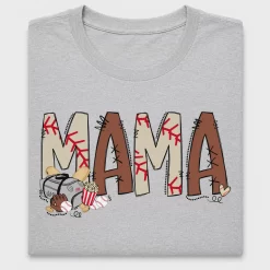 Baseball Mom DTF Transfer Design