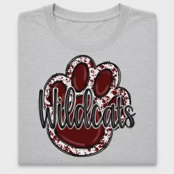 Wildcats Paw Print DTF Transfer