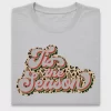 Retro Leopard Tis the Season DTF Transfer