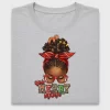 One Merry Mama Afro Messy Bun DTF Transfer