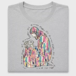 He Is Risen Jesus Bunny DTF Transfer