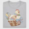Patchwork Chicken Basket DTF Transfer