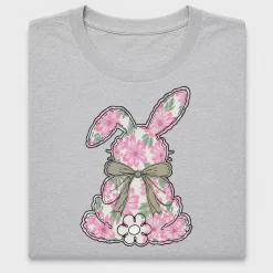 Floral Easter Bunny DTF Transfer