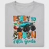 Back to School Monster Truck DTF Transfer