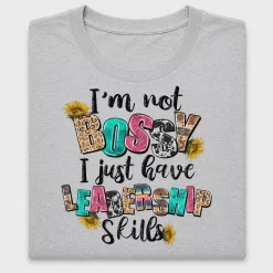 Leadership Skills Sunflower DTF Transfer
