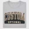 Leopard Varsity Optional DTF Transfer