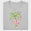 Christmas Flamingo Tropical DTF Transfer