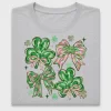 Lucky Shamrock Bow DTF Transfer Design