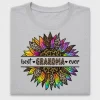 Best Grandma Ever Leopard Sunflower DTF Transfer