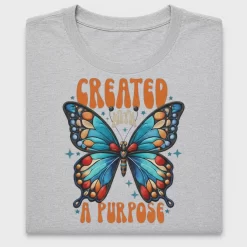 Butterfly Created With A Purpose DTF Transfer