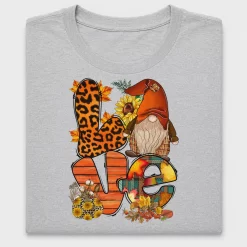 Fall Gnome & Leopard Cactus DTF Transfer