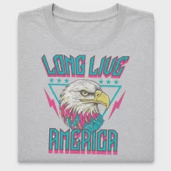 Retro Eagle Long Live America DTF Transfer