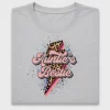 Retro Auntie's Bestie Leopard Lightning DTF Transfer