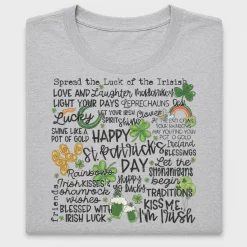 St Patricks Day Lucky Clover DTF Transfer