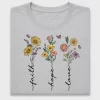 Faith Hope Love Floral DTF Transfer