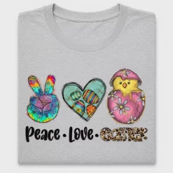 Peace Love Easter DTF Transfer