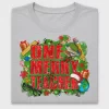 Merry Teacher Christmas DTF Transfer