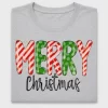 Merry Christmas Candy Cane DTF Transfer