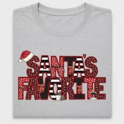 Santas Favorite Christmas DTF Transfer