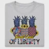 Sweet Land of Liberty Pineapple DTF Transfer