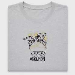 Dog Mom Messy Bun DTF Transfer