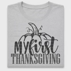 My First Thanksgiving DTF Transfer