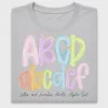 Preppy Brush Stroke Alphabet DTF Transfer