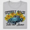 Country Roads Vintage Truck DTF Transfer