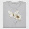Boho Butterfly Flower Just Breathe DTF Transfer