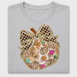 Preppy Pumpkin Floral DTF Transfer