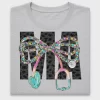 Floral Nurse Bow Stethoscope DTF Transfer
